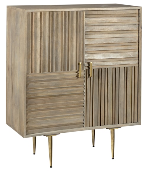 Contemporary 2-Door Accent Chest