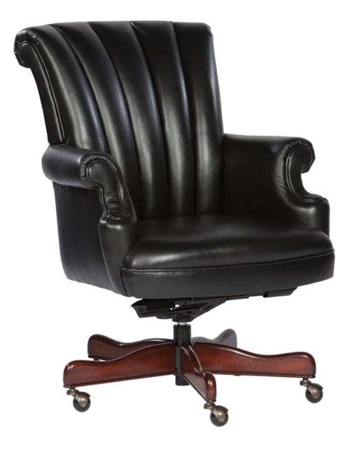 Hekman Executive Tilt Swivel Chair Black