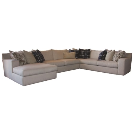 4 PC Down Sectional