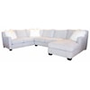 JMD Furniture 1300 3 PC Down Sectional