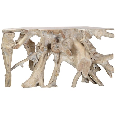CYPRESS ROOT CONSOLE TABLE