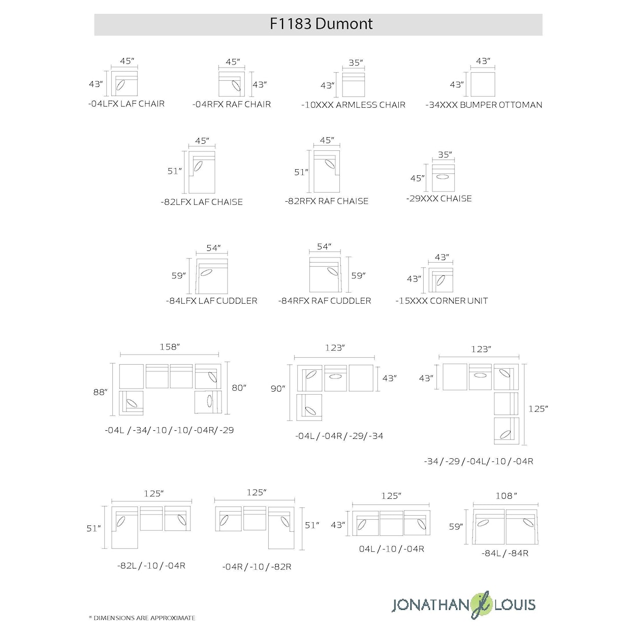 Joyful Living Dumont Dumont LAF Chair