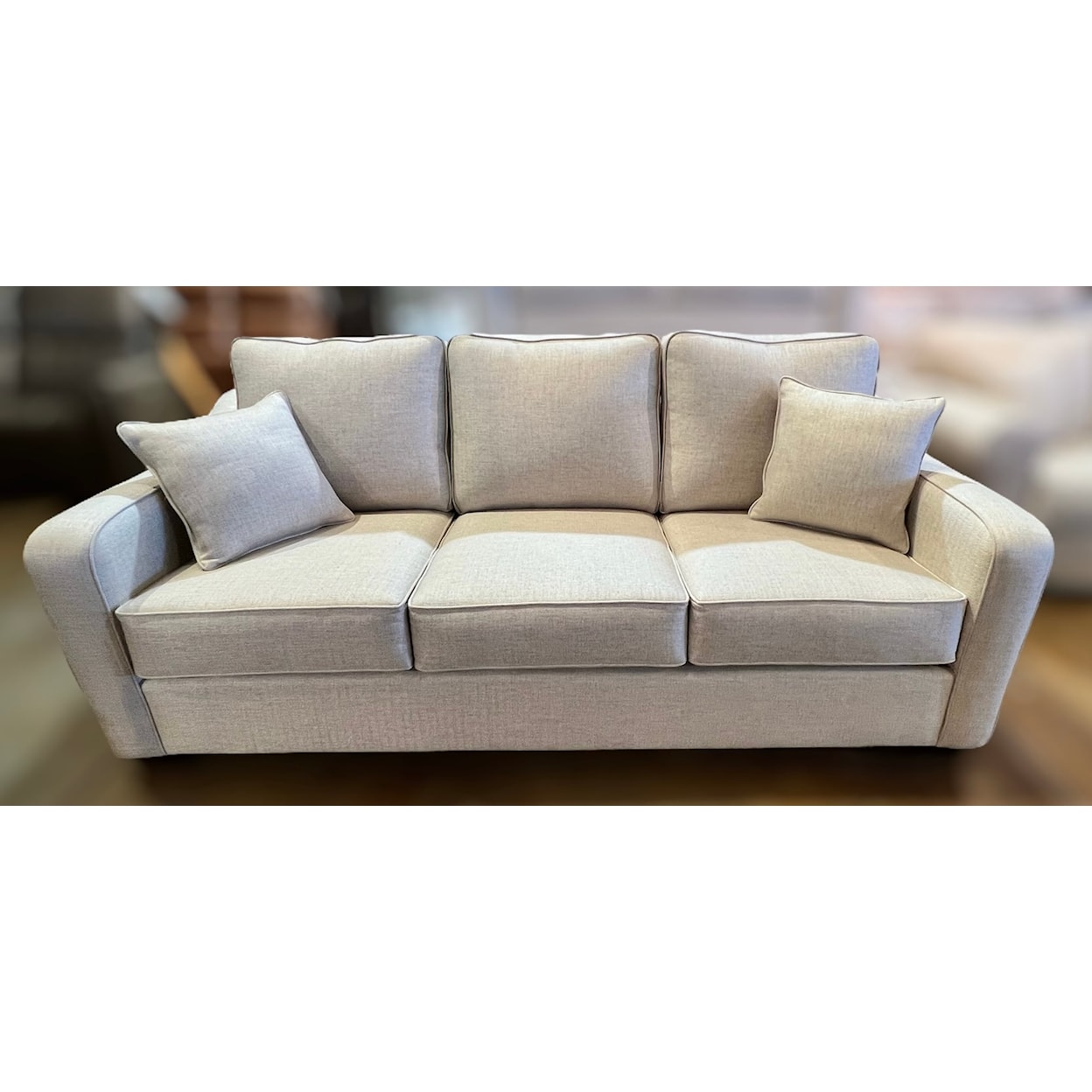 Sussex Upholstery Co. Stacy Stacy 3 Cushion Sofa