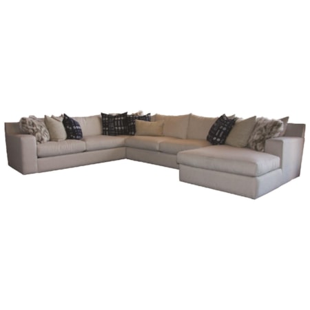 2000 4 PC SECTIONAL-BEATRICE MINT