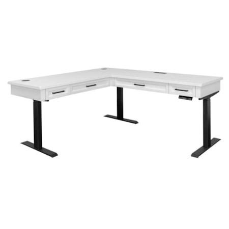 Electric Sit/Stand L-Shape Desk