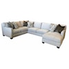 JMD Furniture 1300 3 PC Down Sectional