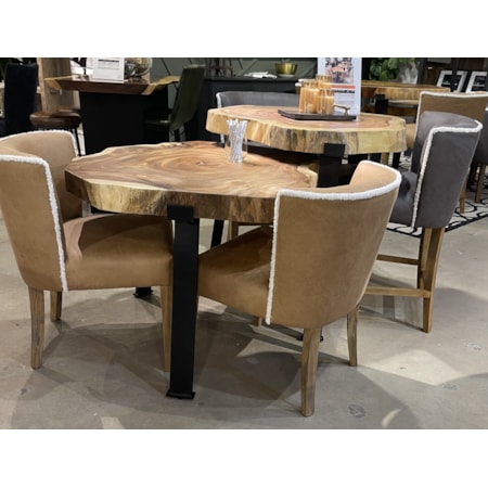 TIMBER 35"-43" DINING TABLE