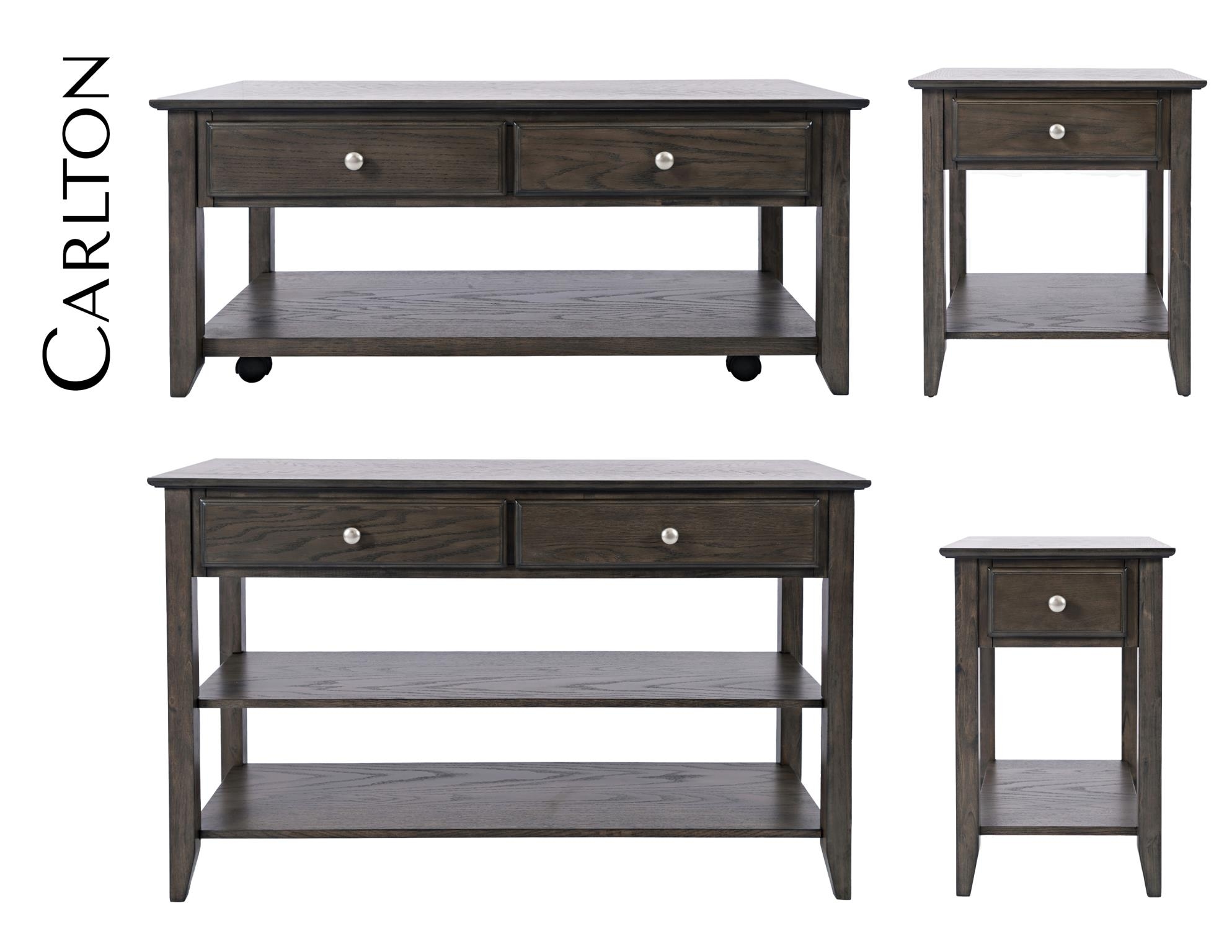 Cocktail Table 4 Drawer Castered