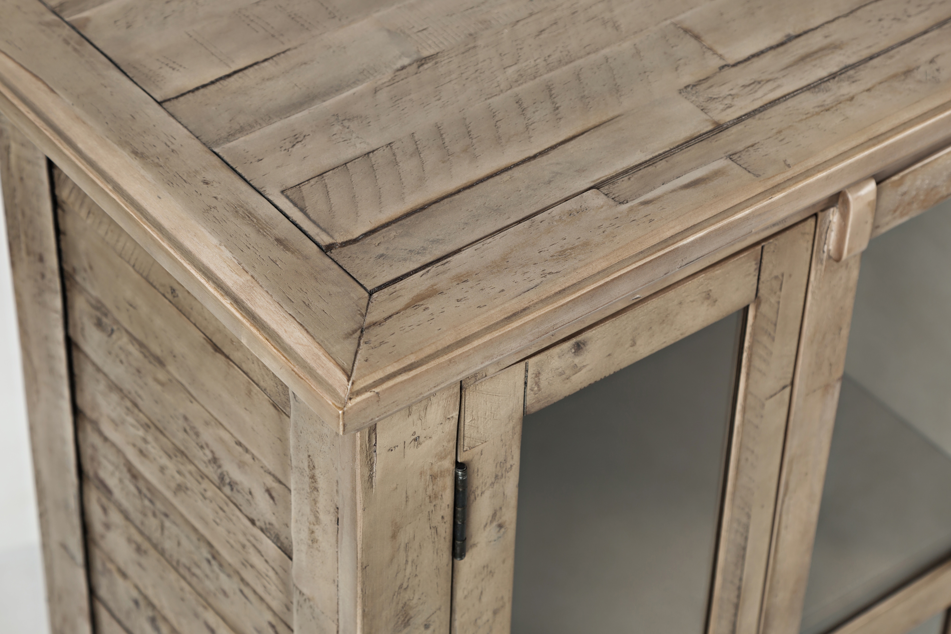 Belfort Essentials Rustic Shores 4 Door High Cabinet