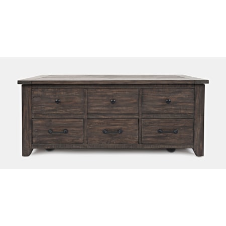 Lift Lid Cocktail Table