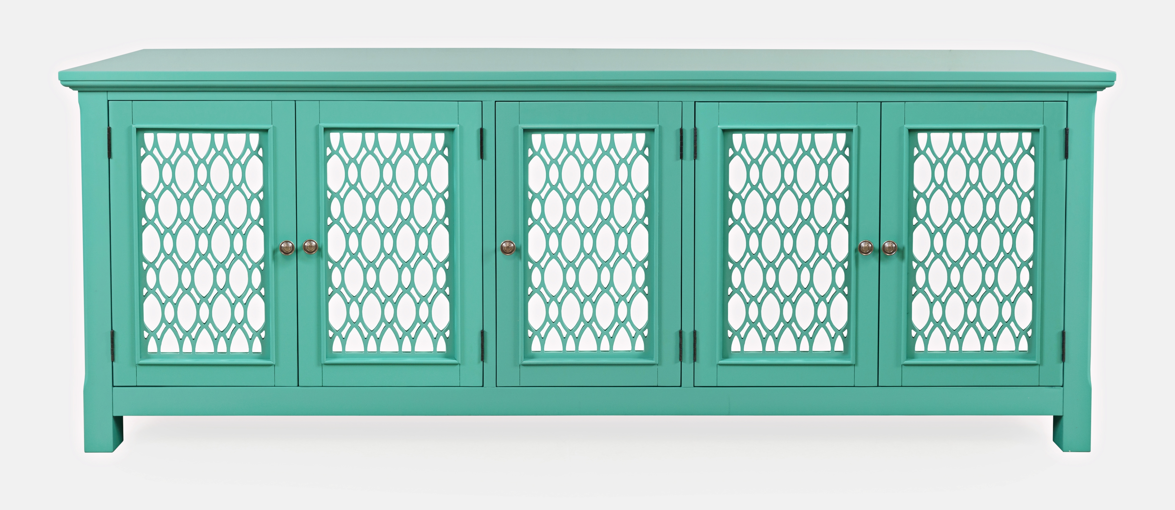 Jofran Isabella 86" Mirrored Accent Cabinet