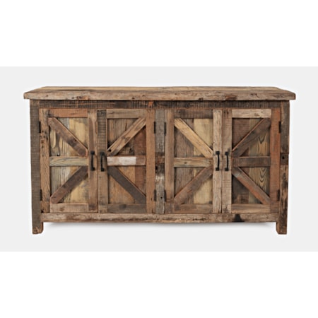 4 Door Accent Cabinet
