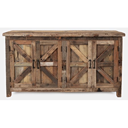 4 Door Accent Cabinet