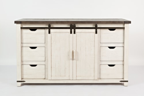 60" Barn Door Server