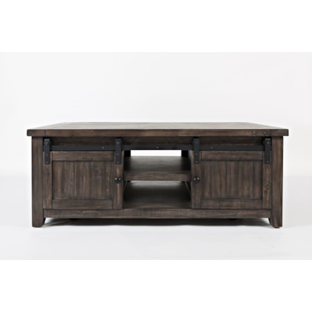 Barn Door Cocktail Table