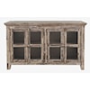 Jofran Rustic Shores 4 Door Low Cabinet