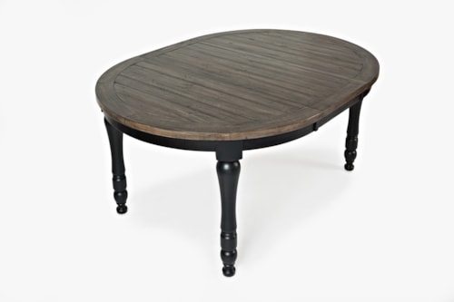Round to Oval Dining Table