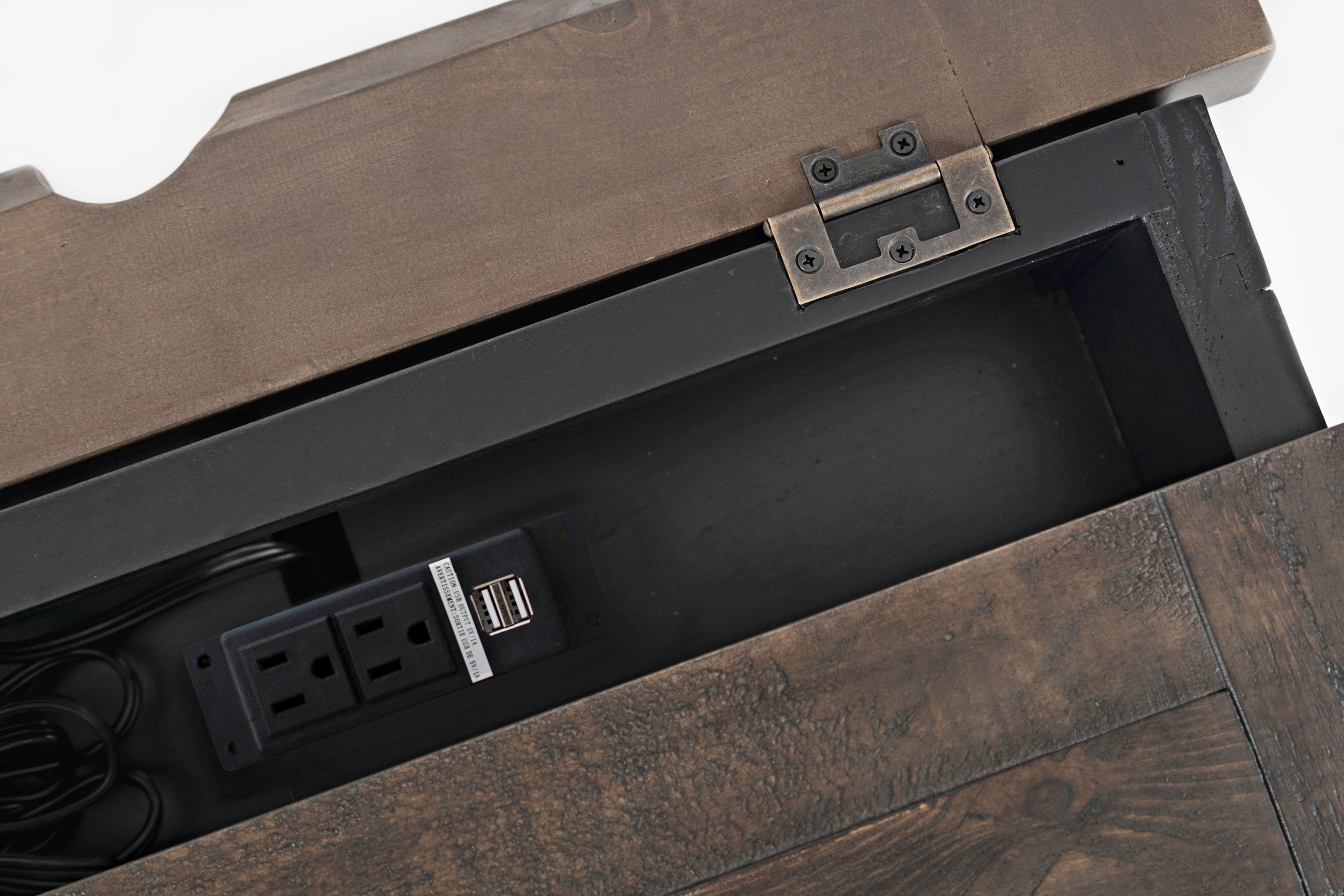 Jofran Madison County Power Nightstand