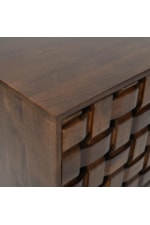 Jofran 2487 Transitional 2-Door Accent Cabinet with 2 Shelves