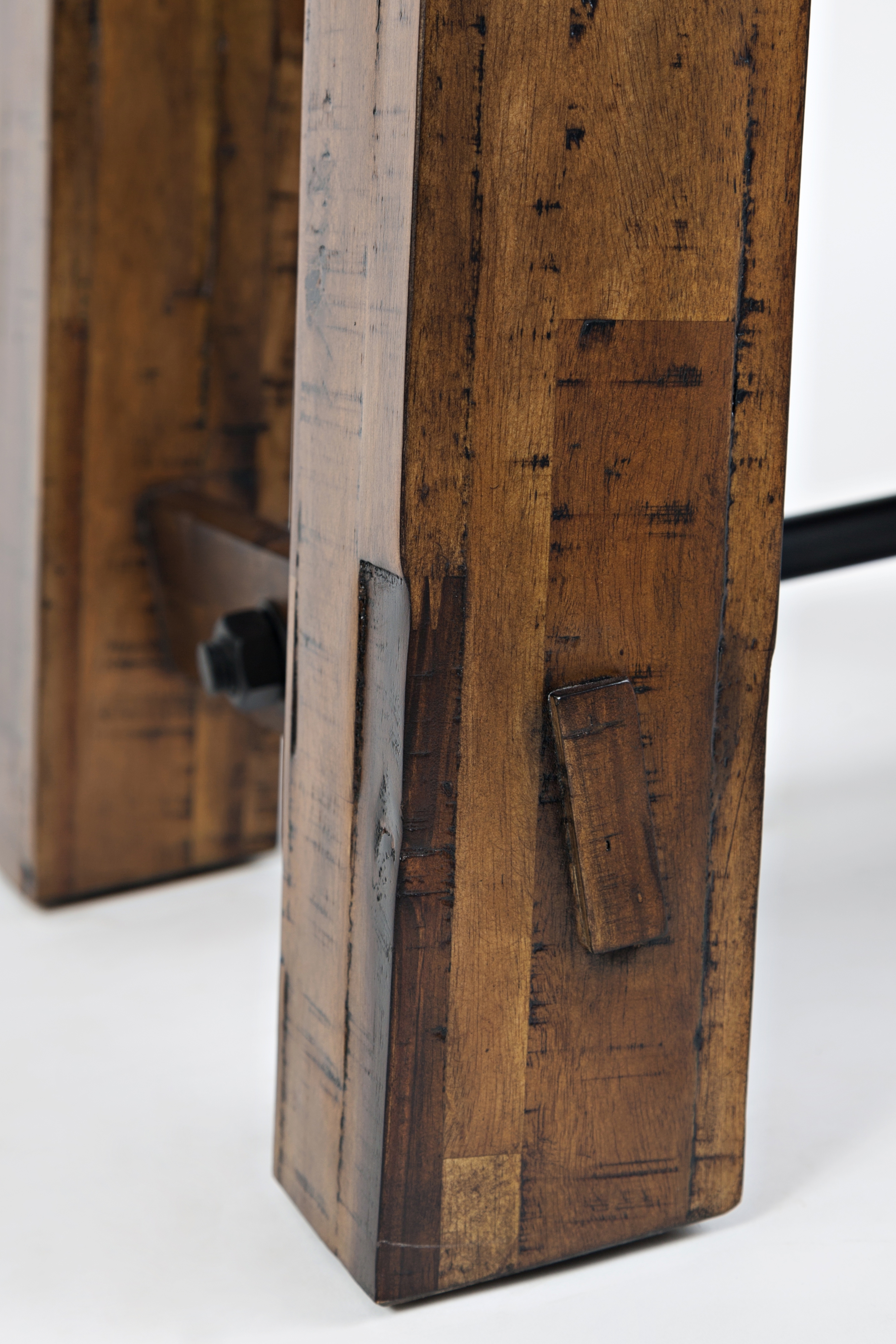 Jofran Cannon Valley Trestle End Table