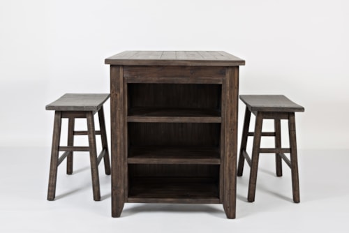 3-Piece Counter Height Table Set