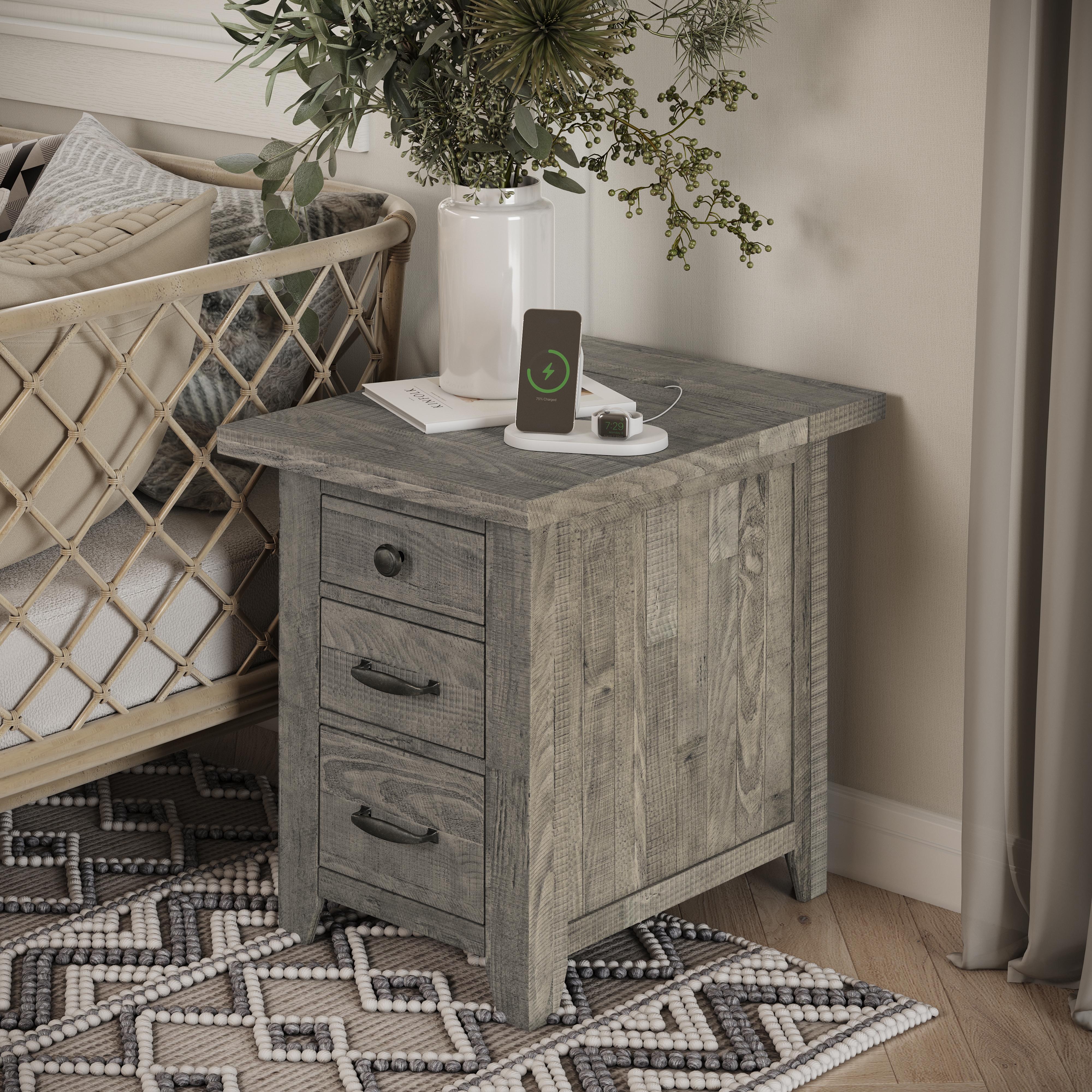 Jofran Telluride Chairside Table