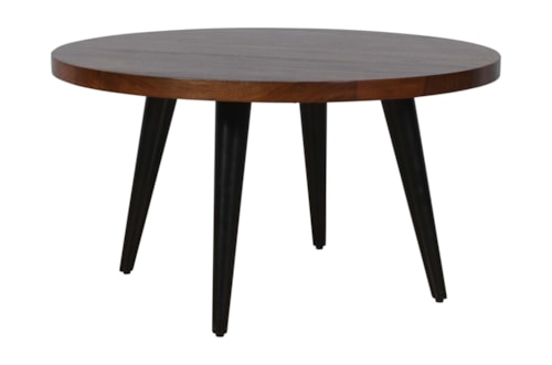 Contemporary Round Cocktail Table