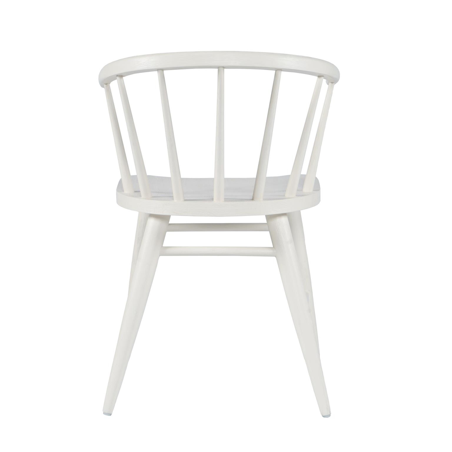 Jofran Ellington Fitz Dining Chair - White
