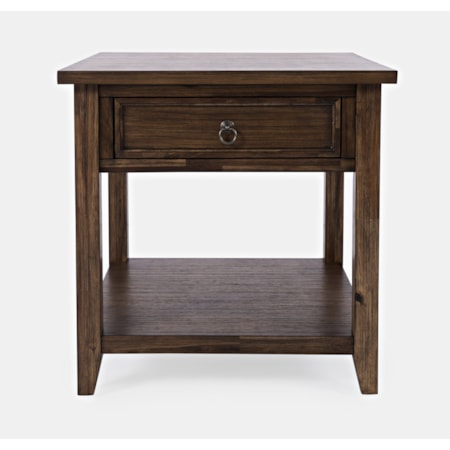 End Table w/ Drawer