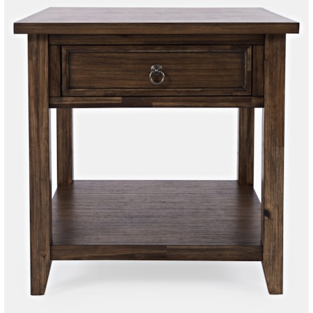 End Table w/ Drawer