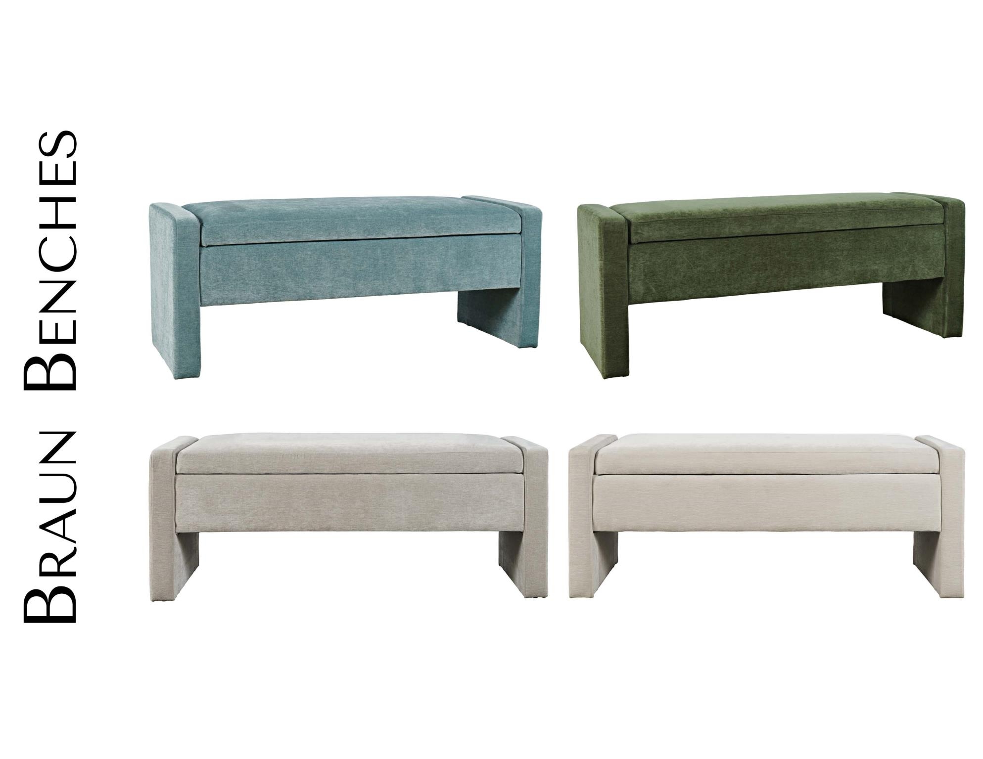 Belfort Essentials Braun Storage Bench