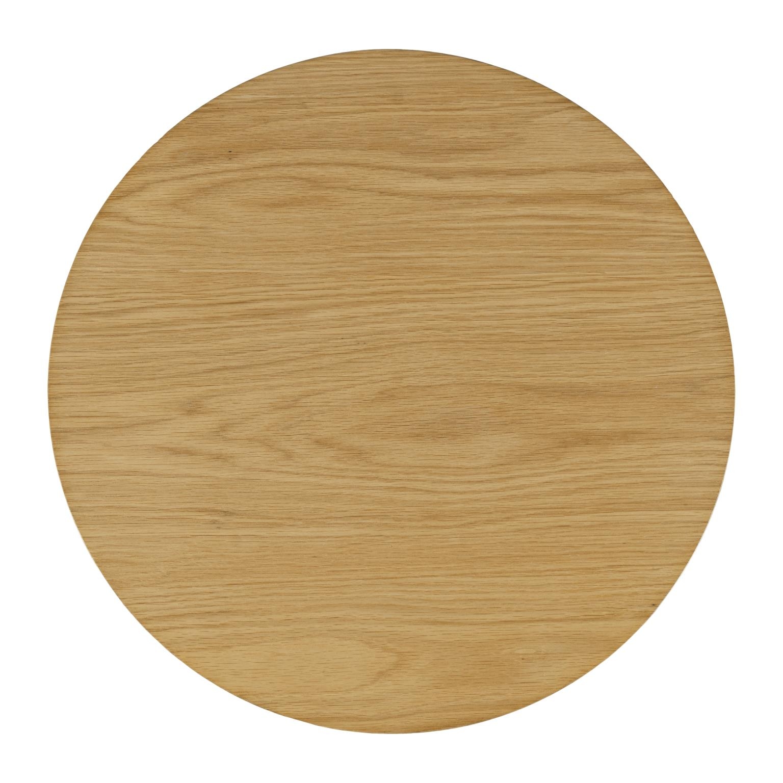 Jofran Brix Oak Brix Round End Table