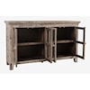 Jofran Rustic Shores 4 Door Low Cabinet