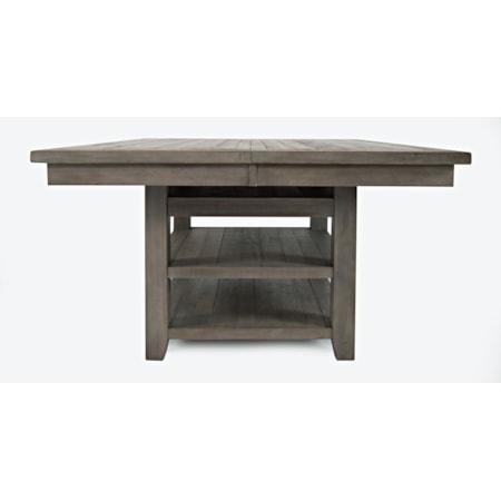 Hi/Low Square Storage Dining Table