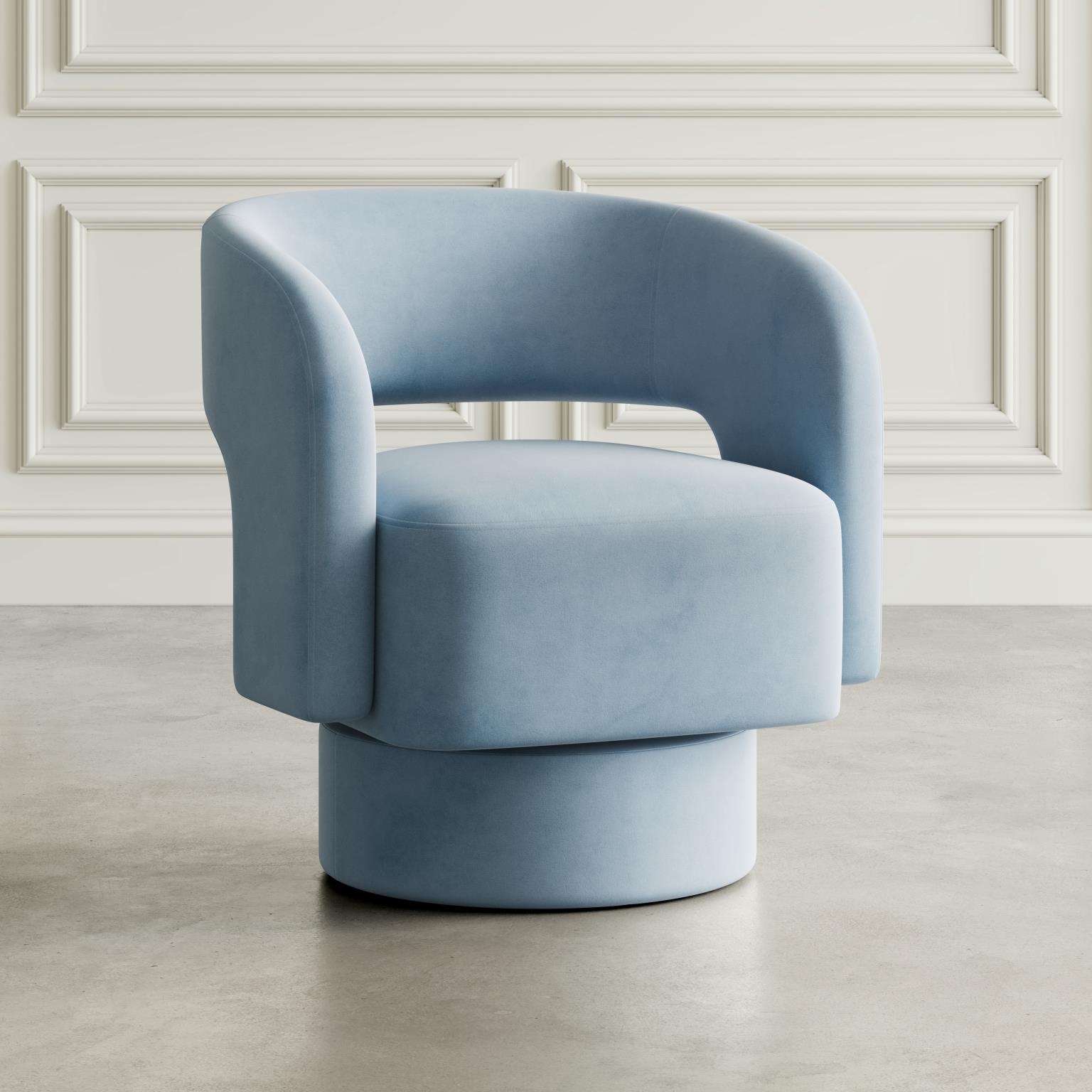 Jofran Sutton Sutton Swivel- Blue