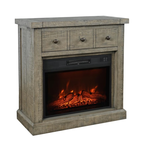 Telluride Driftwood 32" Fireplace