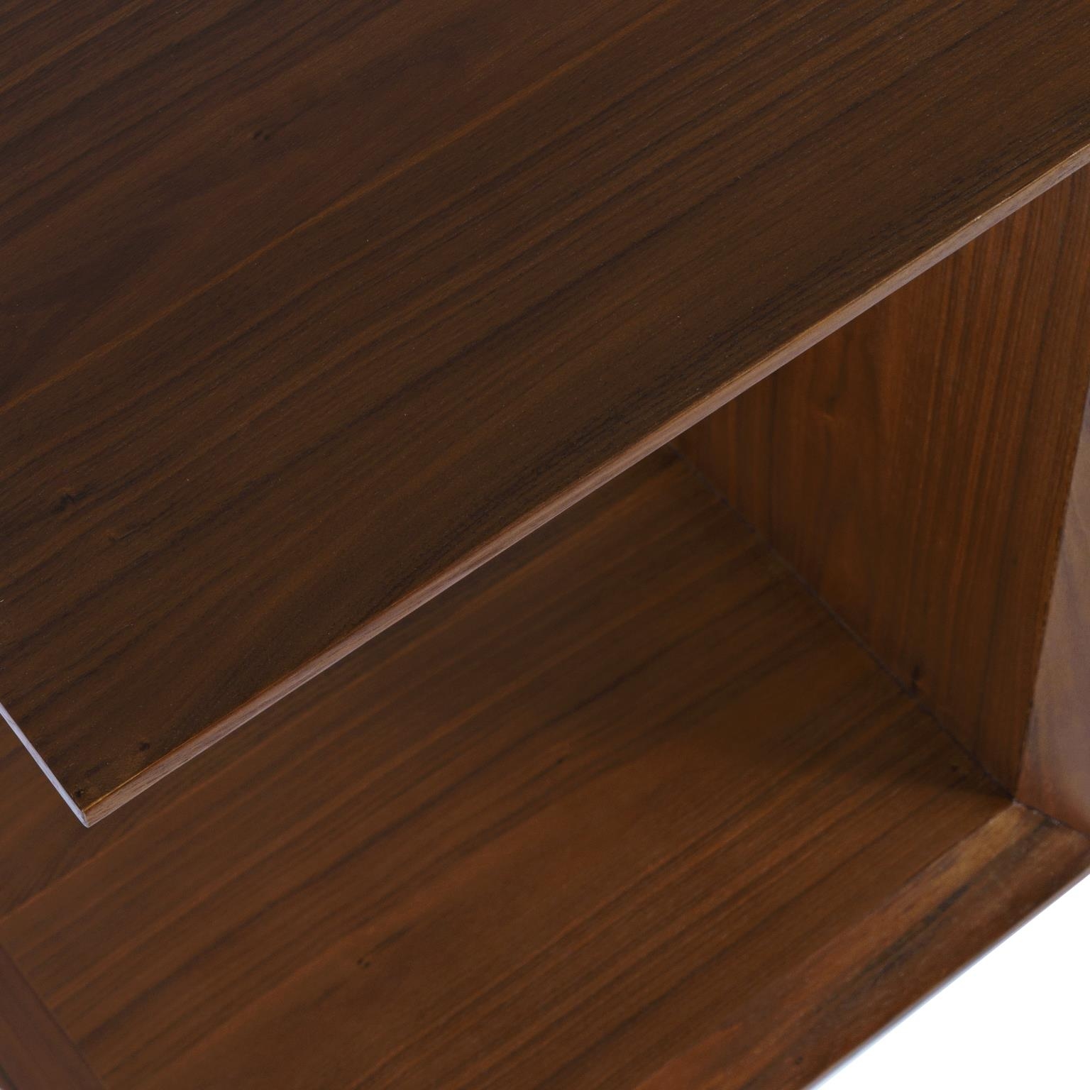 Jofran Global Archive Nobu C-Table Walnut (1/Ctn)