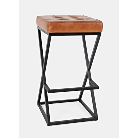 Leather Stool