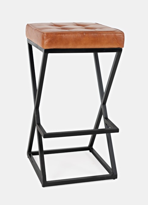 Leather Stool