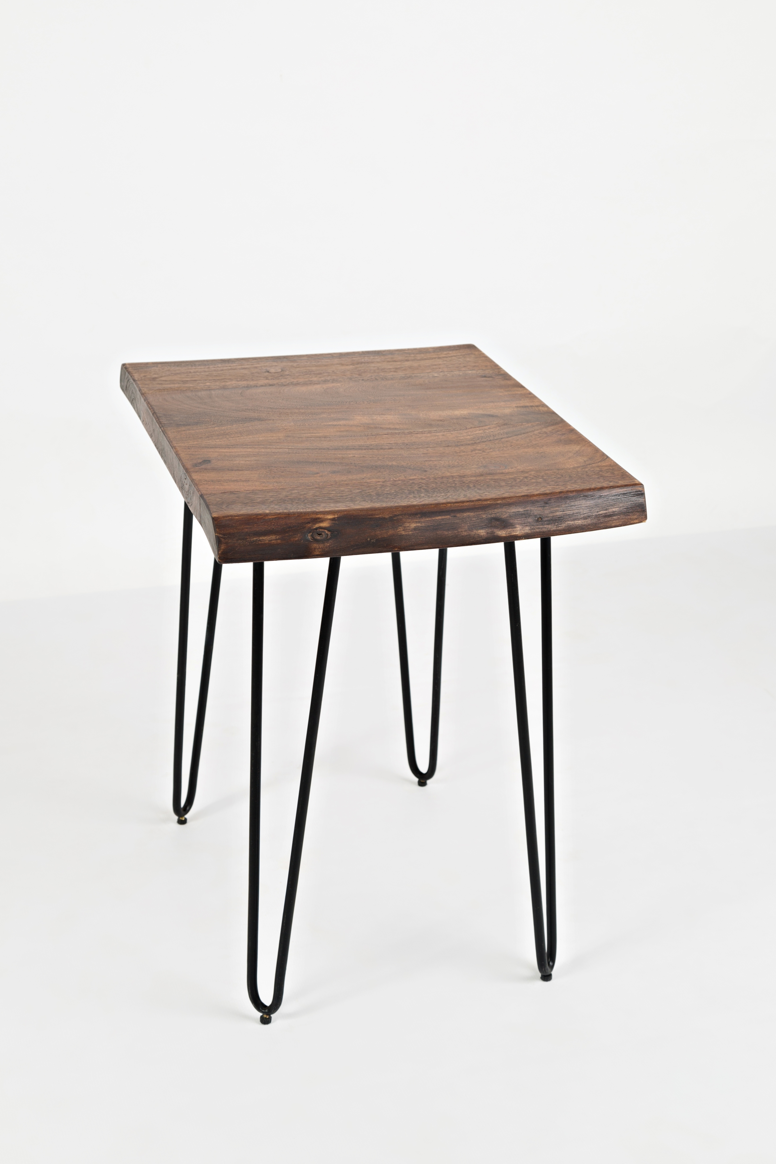 Live Edge Chairside Table