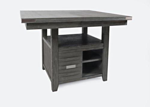 Square Dining w/Storage Base