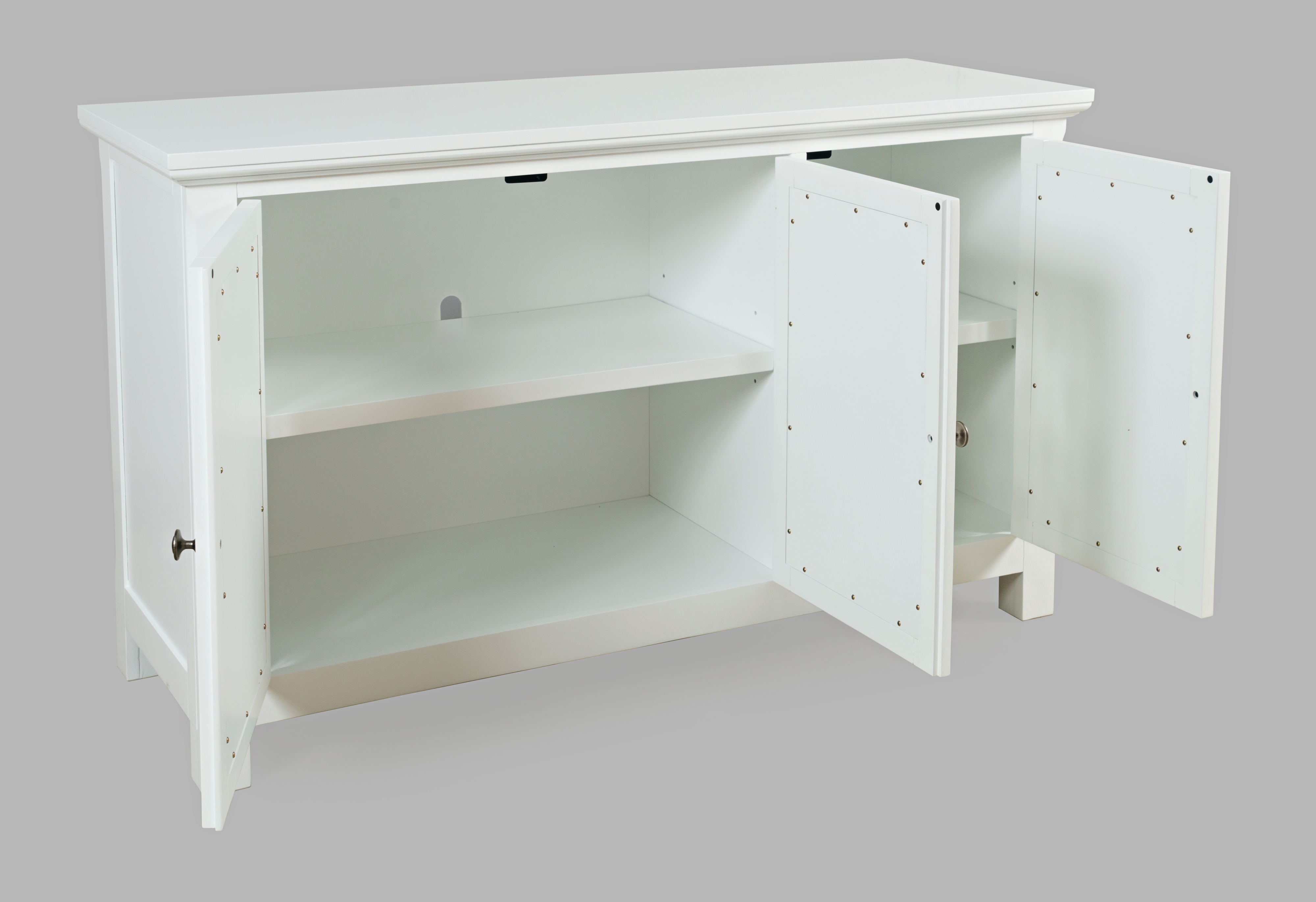 Jofran Isabella 54" Mirrored Accent Cabinet