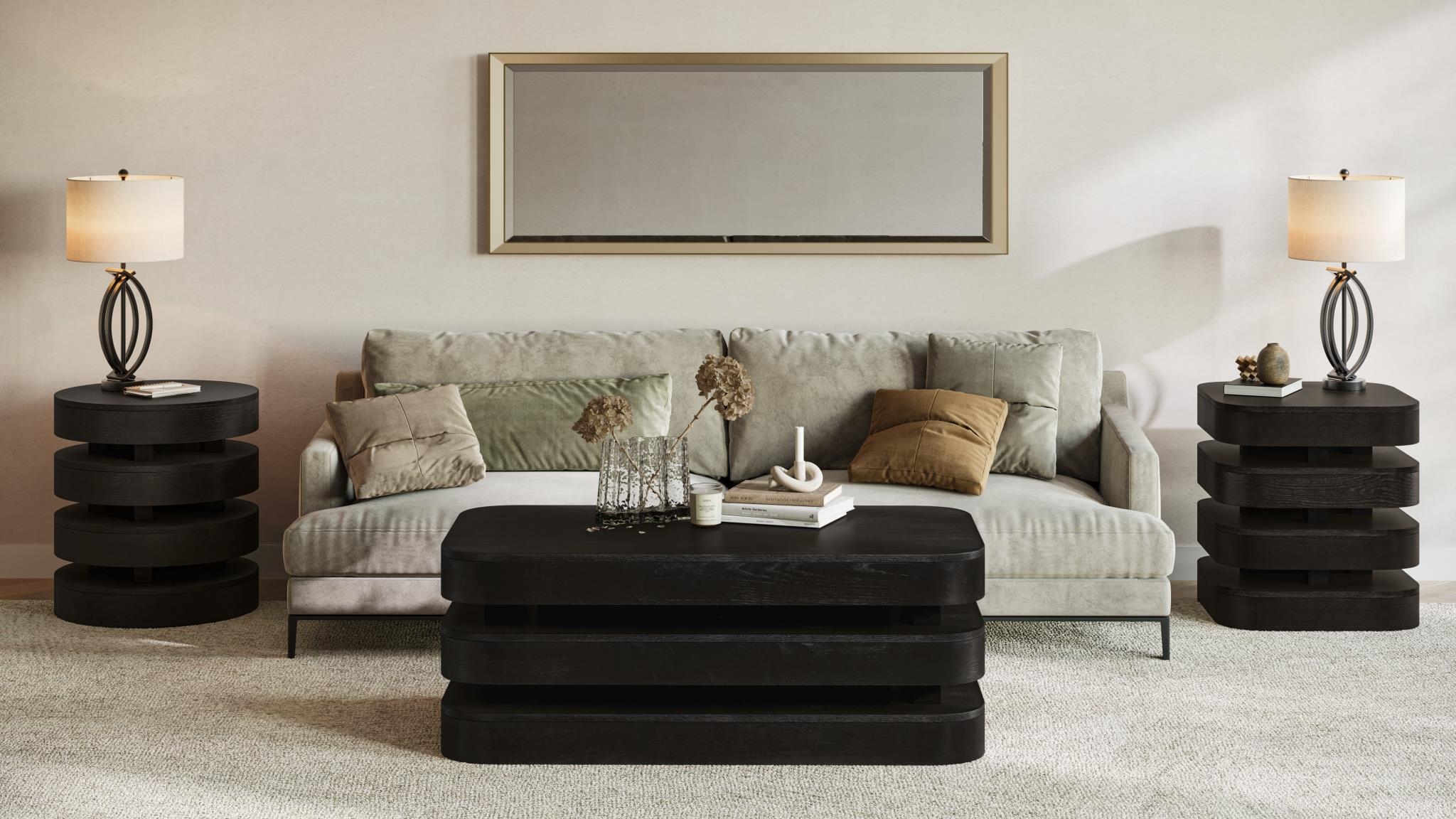 Brix Rectangular Cocktail Table