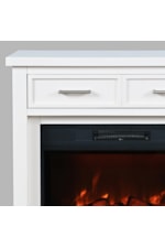 Jofran 2000 URBAN WHITE Fireplaces