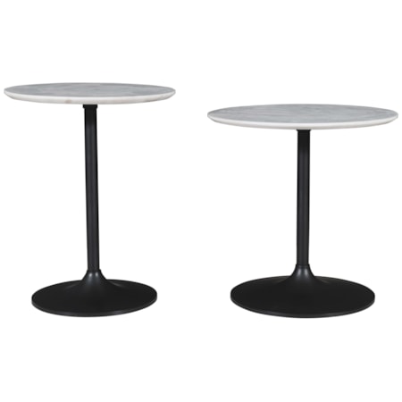 Nesting Table - Set of 2 - Gunmetal