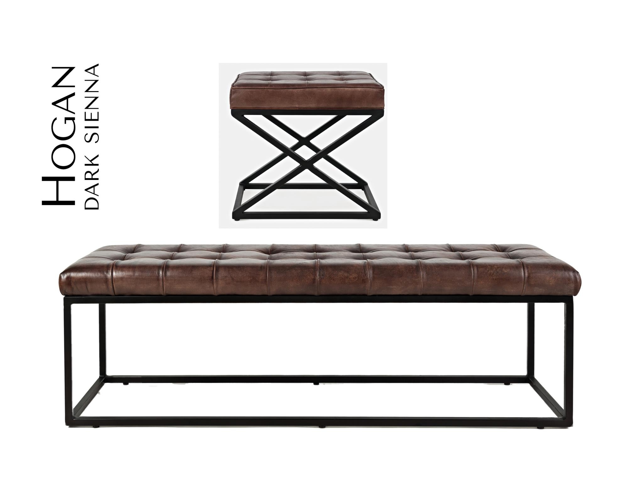 Jofran Global Archive Hogan Small Ottoman