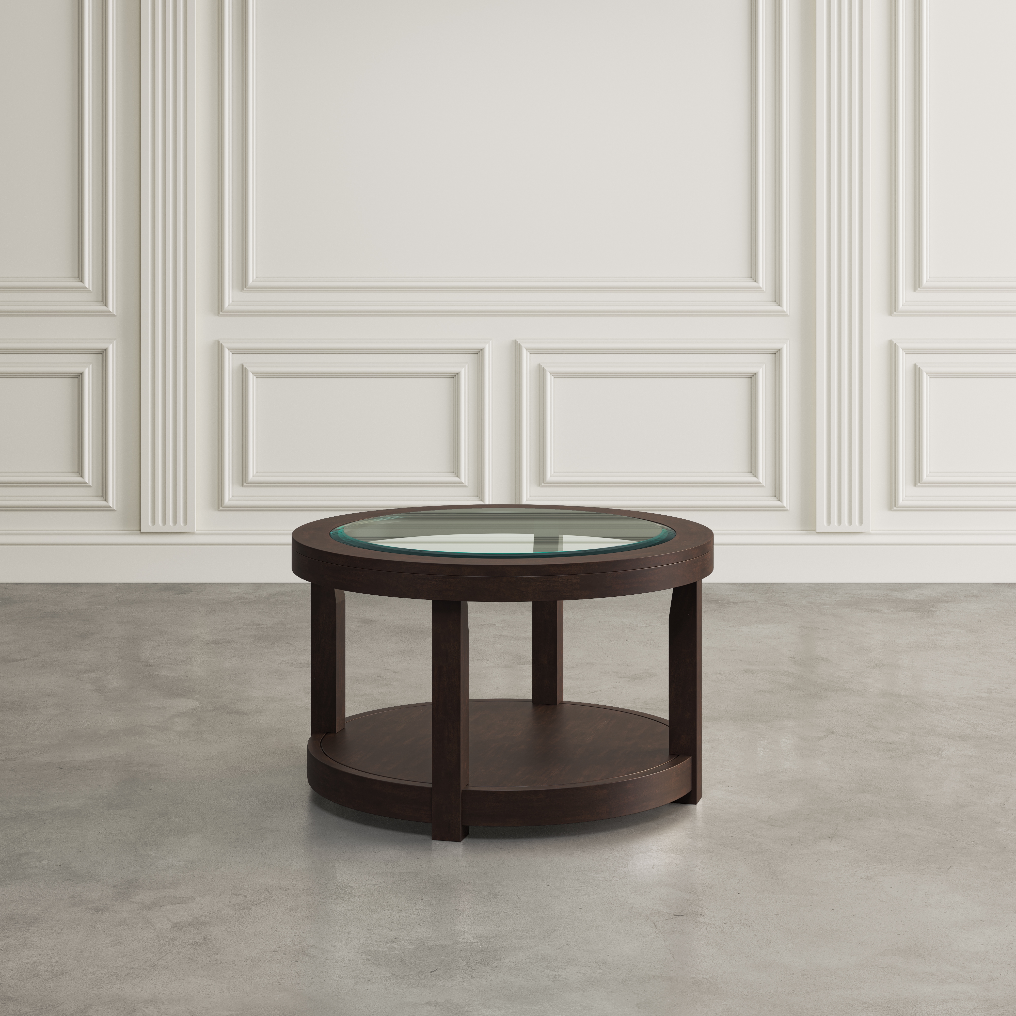 Jofran Urban Icon Round Castered Cocktail Table