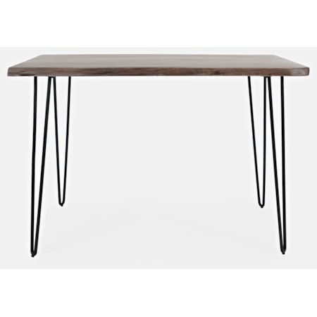 Live Edge Counter Height Table 52"