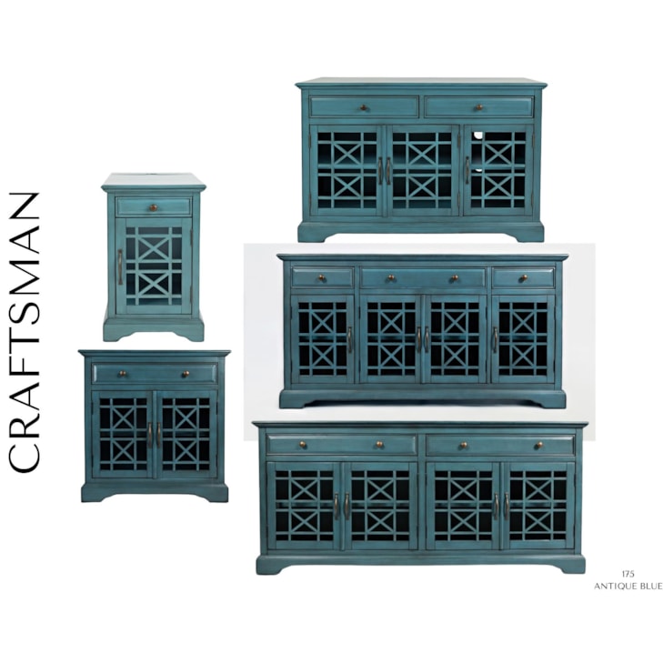 Jofran Craftsman 175-22 Power Chairside Table Furniture and