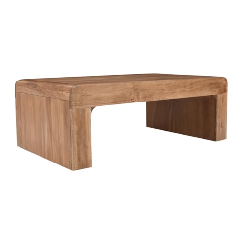 Transitional Rectangular Coffee Table